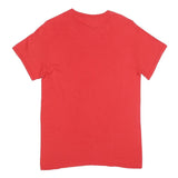 GILDAN Mens Red Shotgun Graphic T-Shirt S Short Sleeve Crew Neck Printed