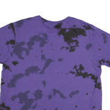LED ZEPPELIN Mens Purple Tie Dye Graphic T-Shirt 2XL Short Sleeve Crew Neck Band