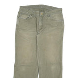 DICKIES Mens Regular Fit Jeans Green Denim W34 L28 Classic Workwear Relaxed