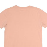 CARHARTT Womens Peach Pink Cotton Blend Graphic T-Shirt XS Short Sleeve Crew