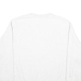 CHAMPION Mens White Indiana State Sycamores Crew Neck XL Printed Sweatshirt