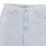 ON DUTY Womens Shorts Blue Denim XL W34 Casual Cotton Blend Pocketed