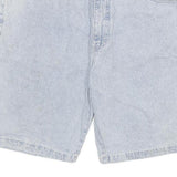 ON DUTY Womens Shorts Blue Denim XL W34 Casual Cotton Blend Pocketed