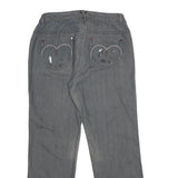 STOOKER JEANS Womens Relaxed Grey Denim W32 L30 Casual Cotton Zip