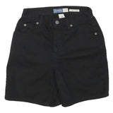 LIZ CALBORNE Womens Shorts Black Casual S W27 Summer Everyday