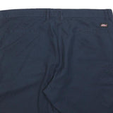 DICKIES Mens Navy Blue Casual Shorts XL W40 Cotton Blend Workwear