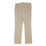 LAUREN RALPH LAUREN Womens Slim Beige Denim Slim Jeans W30 L29 Classic Cotton