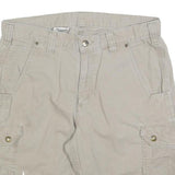 CARHARTT Mens Shorts Beige Classic Cargo M W33 Cotton Blend Workwear Utility