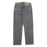 LEVI'S 551 Mens Jeans Grey Regular Straight Denim Medium W29 L28 Authentic Style