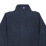 BERGHAUS Mens Navy Blue Fleece Jacket S Polyester Blend Zip Outdoor Casual