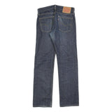 LEVI'S 514 Classic Mens Jeans Blue Classic Straight Denim Medium W31 L31 Zip