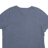 TOMMY HILFIGER Mens Blue Graphic T-Shirt M Short Sleeve Crew Neck Durable Goods