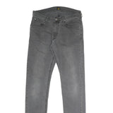 LEE Mens Slim Grey Denim Jeans W30 L33 Cotton Blend Zip Classic
