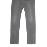 LEE Mens Slim Grey Denim Jeans W30 L33 Cotton Blend Zip Classic