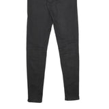 LEVI'S Mile High Super Skinny Womens Jeans Black Slim Skinny Denim Dark W28 L32