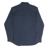 CARHARTT Mens Blue Denim Button-Down Shirt L Workwear Casual