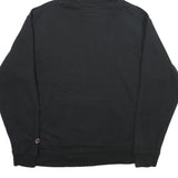 CHAMPION Mens Black Hoodie L Classic Cotton Blend Pullover Sweatshirt