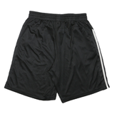 ADIDAS Mens Black Casual Shorts XL W32 Polyester Blend 3 Stripes Sporty