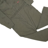 DICKIES Mens Green Cotton Regular Fit Dungarees M W40 L29 Workwear Utility