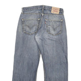 LEVI'S 501 Mens Blue Regular Straight Denim Medium W30 L27 Classic Button Fly