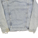 LEVI'S Mens Blue Denim Denim Jacket M Cotton Button Closure Casual Vintage Style