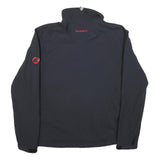 MAMMUT Womens Black Outdoor Jacket M Polyester Blend Zip Performance