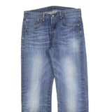 LEVI'S 501 Mens Jeans Blue Regular Straight Denim Medium W34 L31 Classic Fit