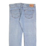 LEVI'S 505 Mens Jeans Blue Regular Straight Denim Light W38 L32 Classic Fit Zip