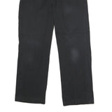 DICKIES Mens Polyester Blend Black Regular Straight Trousers W32 L30 Workwear