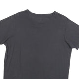 ENERGIE Womens Black Graphic T-Shirt XL Short Sleeve Round Neck Cotton Blend