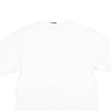 NARKOTIC Mens White Graphic T-Shirt L Short Sleeve Crew Neck Cotton Blend