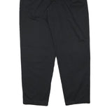 DOCKERS Mens Cotton Blend Black Relaxed Straight Trousers W31 L31 Stylish