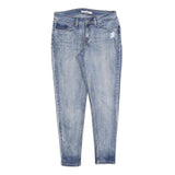 LEVI'S 535 Womens Jeans Blue Slim Skinny Denim Light W27 L26 Zip Casual Wear