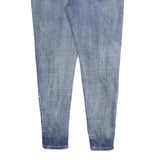 LEVI'S 535 Womens Jeans Blue Slim Skinny Denim Light W27 L26 Zip Casual Wear