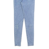 LEVI'S 720 Womens Jeans Blue Slim Skinny Denim Light W25 L28 Stretch Cotton