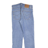 LEVI'S 511 BIG E Mens Slim Blue Denim Light W30 L32 Slim Fit Zip Jeans Authentic