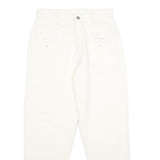 MAC Womens Classic White Cotton Jeans W28 L29 Zip Closure Comfortable Fit
