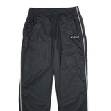 LOTTO Mens Joggers Black & White M W28 L32 Polyester Sports Casual Track Pants