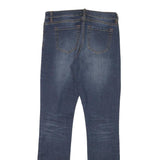 VICTORINOX Womens Jeans Blue Slim Skinny Denim Medium W28 L31 Stretch Zip