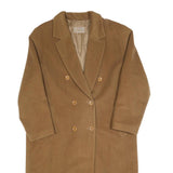 BOGNER Womens Brown Long Sleeve Button Jacket M Woven Classic Tailored