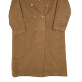 BOGNER Womens Brown Long Sleeve Button Jacket M Woven Classic Tailored