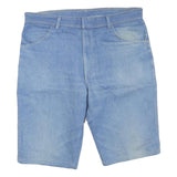 WRANGLER Womens Shorts Blue Casual Denim L W38 Lightweight Cotton Blend