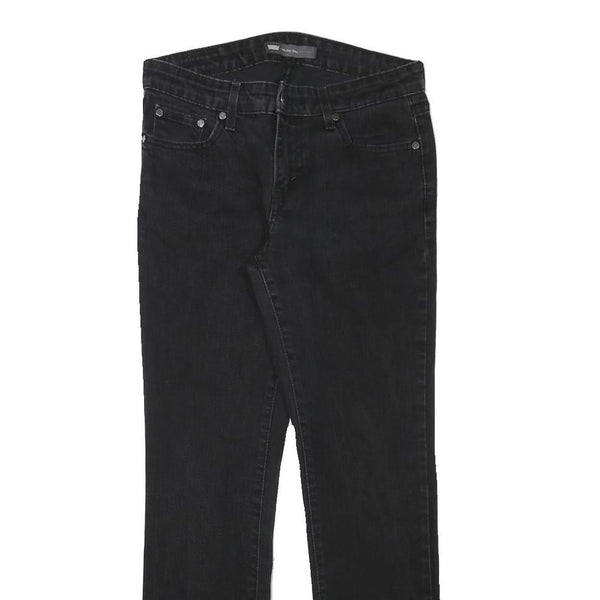 LEVI'S Womens Jeans Black Slim Skinny Denim Medium W28 L28 Stretch Cotton