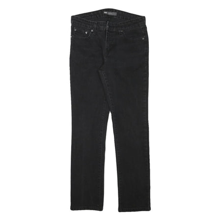 LEVI'S Womens Jeans Black Slim Skinny Denim Medium W28 L28 Stretch Cotton