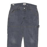 SUPERDRY Mens Jeans Blue Relaxed Straight Denim Medium W32 L26 Casual Workwear