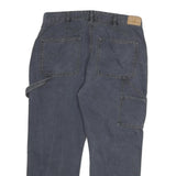 SUPERDRY Mens Jeans Blue Relaxed Straight Denim Medium W32 L26 Casual Workwear