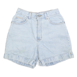 CALVIN KLEIN JEANS Womens Shorts Blue Denim Casual XXS W24