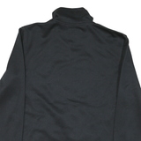 FILA Mens Black Zip Jacket S Polyester Blend Plain Lightweight Sportswear