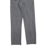 LEVI'S 501 BIG E Womens Jeans Black Regular Straight Denim Raw W24 L26 Vintage