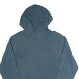 CHAMPION Mens Blue Pullover Hoodie S Cotton Blend Casual Sportswear
